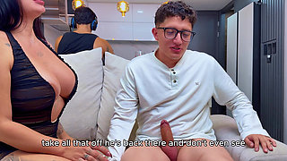 Nerd Boy with a Big Cock Fucks His Best Friend's Big Breasted Latina MILF Stepmom! Silvana Lee & Pipeboy