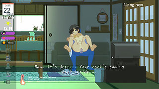 Hentai Game - Busty Countryside Beauty in a Passion-Filled Summer Scene