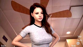 After waking up, fun time with nurse in a steamy episode