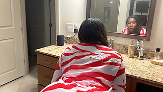 Diana giving amazing ass job to her dude