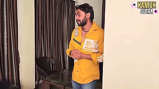 Desi malkin seduces her naughty teenage servant for the hardcore sex (HINDI AUDIO)