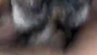 Big Black Cock Pounding My Hairy Pussy Back of My Car Moaning Orgasms