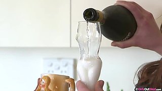 Dion & Holly - Hairy Brunette MILF in Stockings (Pt. 1)