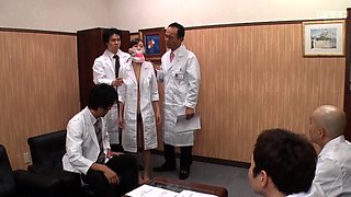 Asian schoolgirl enjoy group sex