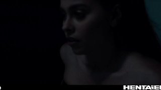 Covered in cum movie with incomparable hustler from Hentaied