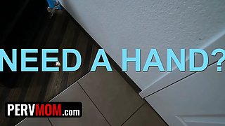 Pervmom - Big Assed huge boobed stepmom Dani Jensen submits her ginger cougar vulva to wild stepson