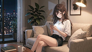 I am left alone in the house with my stepsister- ai porn- porn in spanish