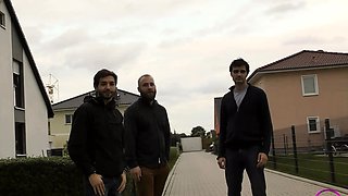 GERMAN COSPLAY PORNSTAR JACKY SUPRISE GUYS WITH GROUP SEX