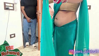 Sammy Sins Catches Big Tits Cheating Housewife Shifting Clothes to Slip In for Rough Doggy P