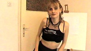 Beautiful Sonya having a horny solo toy masturbation