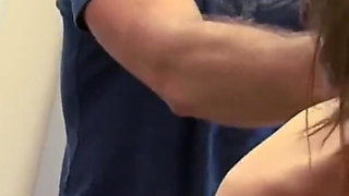 Pigtail teen Mishka Devlin banged in the office from her fucker