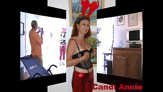 Vintage Hardcore Slutty MILF Candi Annie Christmas Cum Fun