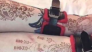 My Beautiful Size 13 Womens Feet and Long Legs Being Flogged and Whipped with a Belt and Crop While Tied Together with Manacles