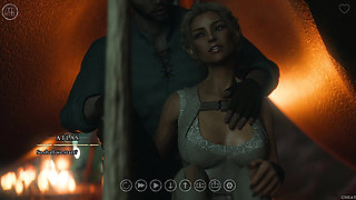 The Seven Realms 62 - Atlas Gets Blowjob Then Fucks Idril in Machinery & Doggy