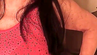 Alone at Home Masturbating and Fisting with Massive Latex Dildo Toy