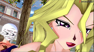 Mai Valentine having sex - Yu Gi Oh