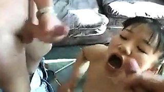 French-Asian Beauty Pleasures Three Lucky Men