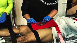 Mistress April Ties Him Down Tight - BDSM Bondage