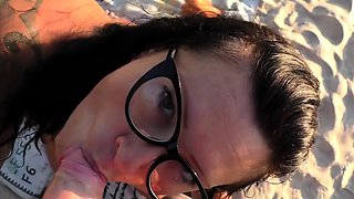 Public Beach Anal Adventure With A Horny Milf