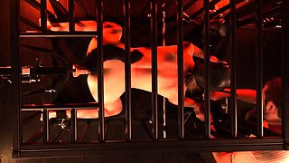Maria Anjel Bound and Struggling in Intense Rope Bondage