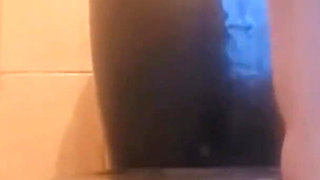 Home-grown Student! Butting in the Bathroom with My Classmate with the Pe Uniform on!