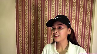 First Time Casting For Petite Thai Teen
