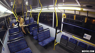 Mofos - Petite Lola Gatsby Meets Ryan & Gets Fucked Hard by the Bus Inspector on the End of His Shift