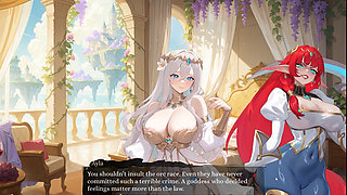 Aura 2 Lust of the Gods Hentai Game Ep.2 husband FACIAL my WIFE while I make her SQUIRT with a DILDO !