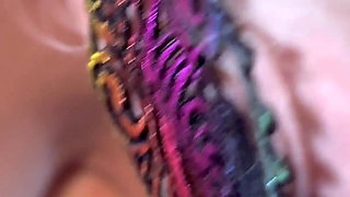 Wifey Gives Amazing Blowjob and Swallows a Gigantic Load - Closeup POV