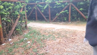 Masturbation: I Showed My Hard-on to a Slut in the Park!