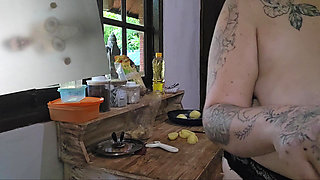 Jade Topless Cooking