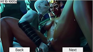 Forthub Game Gallery Sex Scenes Collection #09 Fortnite Parody Porn Game