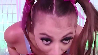 Crazy Student Gia Derza Shaking Big Ass to Make You Horny