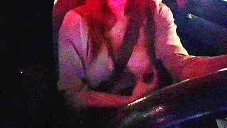 Artemisia Love Night Time Car Ride Flashing Big Tits Nipples Play Smoking Fetish Check My Site for More