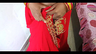 Newly Married Hot Indian Desi Village Aunty Fucking Hard with Step-son