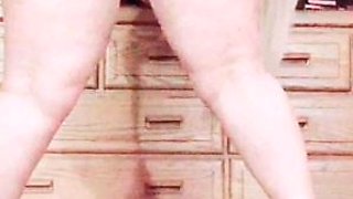 Fat Blonde BBW Ex Girlfriend masturbating and squirting