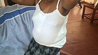 Shy Stepmom  with Perfect body show