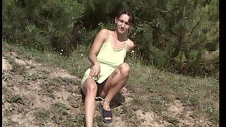 Watch Amateur Teen From Germany Pee Outdoor