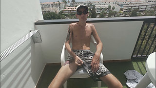 A Stranger at a Nudist Resort Sucked My 9 Inch Fat Cock