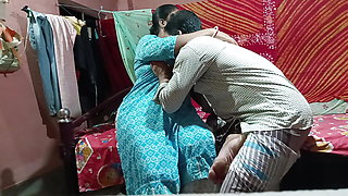 Daily money collector female agent having sex with senior