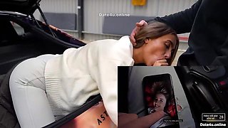 Sultry Latina MILF enjoys passionate car encounter with lover
