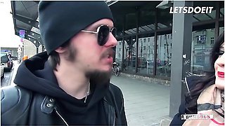 Young German Babe Humerya Ophelia Picked Up For Rough Fuck By Old Cock