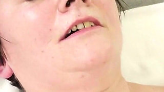 Old Granny Sisi Gets Her Pussy Pounded by Her Young Boyfriend's Big Dick