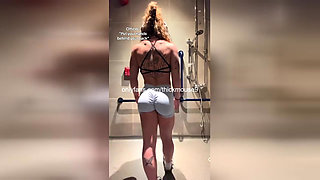TikTok Live Glory Hole: Virgin throat fisted, pussy gaped
