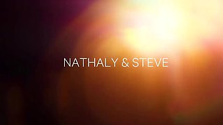 Busty Blonde Nathaly Cherie Amazing Prostate Massage & Rimming Outdoor