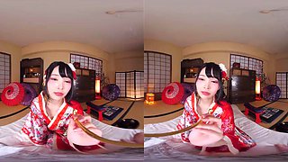 Japanese vr 003: Blowjob, Cowgirl  Solo Porn