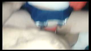 Fucking with a Busty Girl Who Likes to Eat Dick Whenever She Misses College