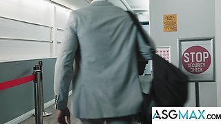 DISRUPTIVEFILMS Hunky Business Men Strangers Have Rough