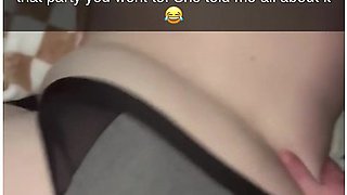 My Wifes Sister Came Over Looking For Her - Snap Chat