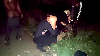 Blonde Mom's Outdoor Passion Explodes in Hardcore Group Heat